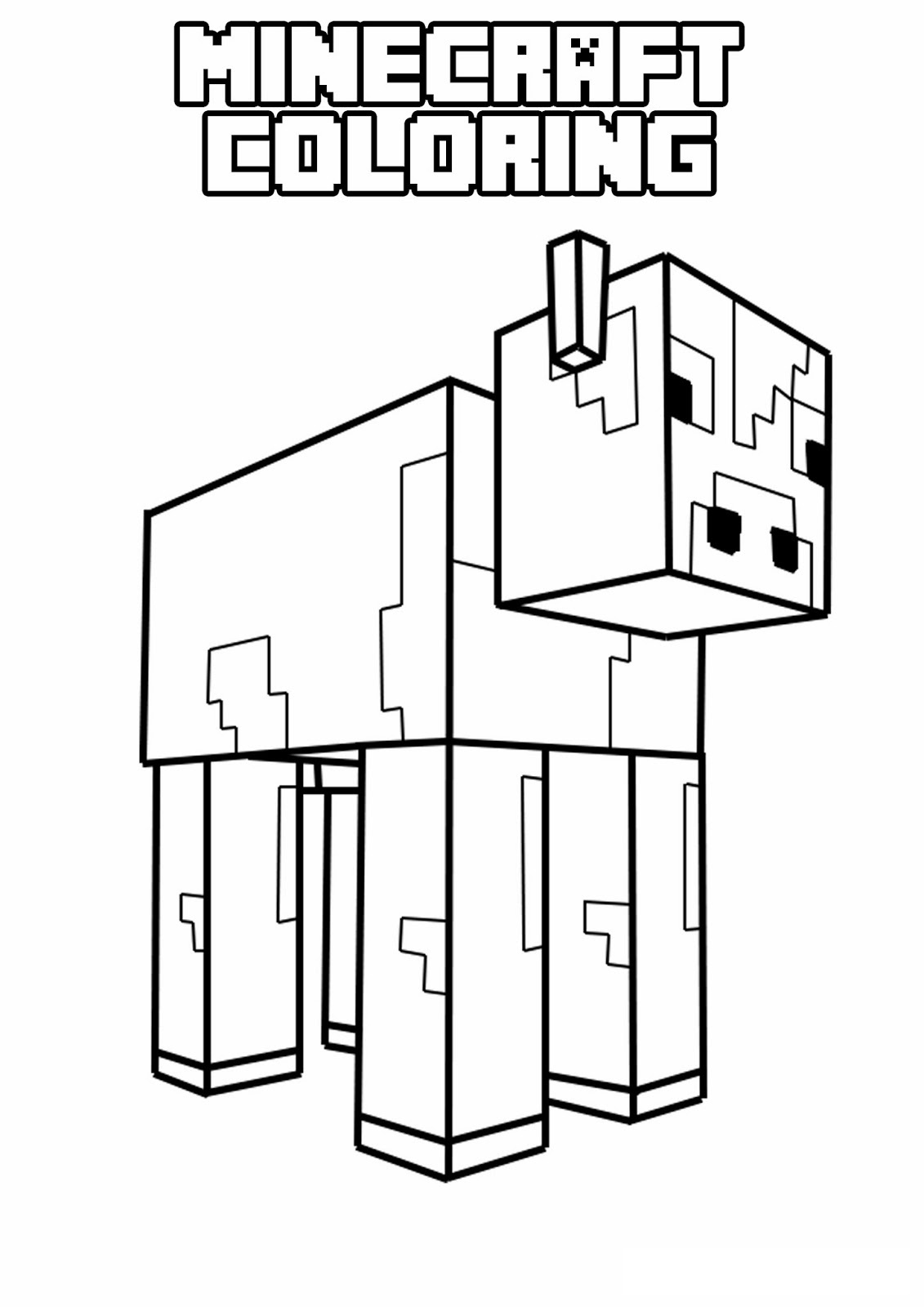 Lego Minecraft kolorowanki